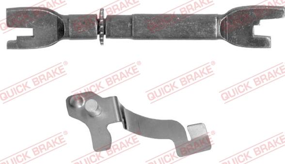 QUICK BRAKE 10853017-1L - Комплект регулятора, барабанный тормозной механизм autospares.lv