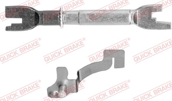 QUICK BRAKE 10853017-1R - Комплект регулятора, барабанный тормозной механизм autospares.lv