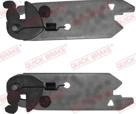 QUICK BRAKE 102 53 060 - Комплект регулятора, барабанный тормозной механизм autospares.lv