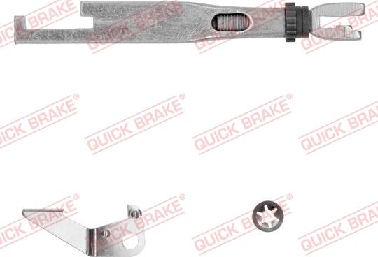 QUICK BRAKE 10253001-1R - Комплект регулятора, барабанный тормозной механизм autospares.lv