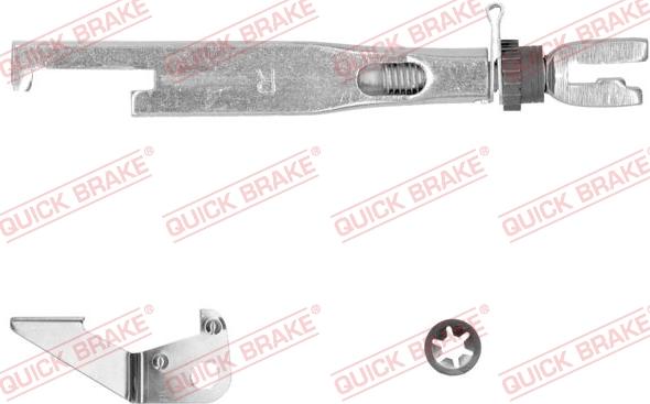 QUICK BRAKE 10253003-1R - Комплект регулятора, барабанный тормозной механизм autospares.lv