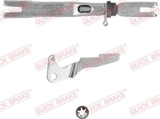 QUICK BRAKE 10253010-1L - Комплект регулятора, барабанный тормозной механизм autospares.lv