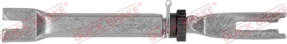 QUICK BRAKE 10253013R-1L - Комплект регулятора, барабанный тормозной механизм autospares.lv