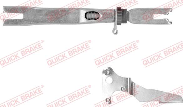 QUICK BRAKE 10253017-1L - Комплект регулятора, барабанный тормозной механизм autospares.lv