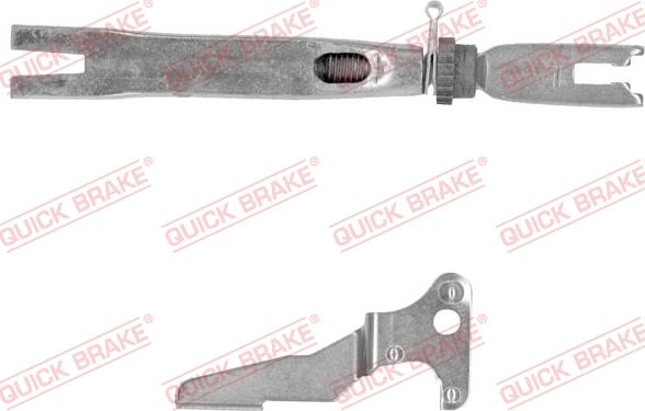 QUICK BRAKE 10253017-1R - Комплект регулятора, барабанный тормозной механизм autospares.lv