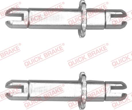 QUICK BRAKE 102 53 021 - Система тяг и рычагов, тормозная система autospares.lv