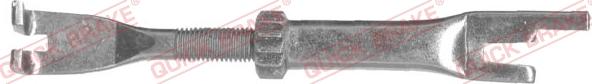 QUICK BRAKE 10253022R-1R - Комплект регулятора, барабанный тормозной механизм autospares.lv