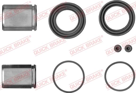 QUICK BRAKE 114-5012 - Ремкомплект, тормозной суппорт autospares.lv