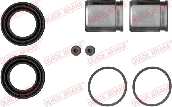 QUICK BRAKE 114-5023 - Ремкомплект, тормозной суппорт autospares.lv