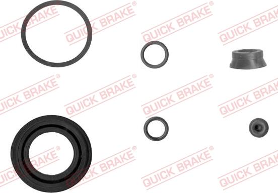 QUICK BRAKE 114-0001 - Ремкомплект, тормозной суппорт autospares.lv