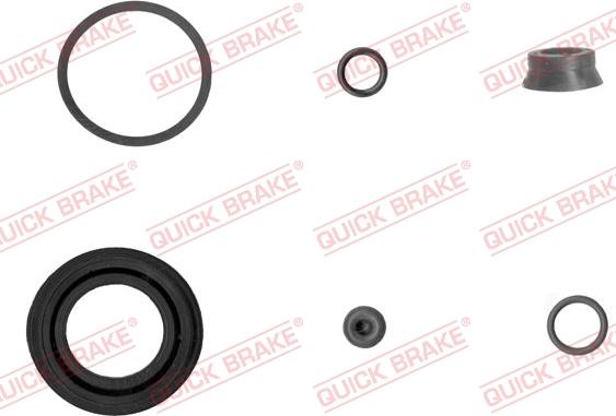 QUICK BRAKE 114-0019 - Ремкомплект, тормозной суппорт autospares.lv