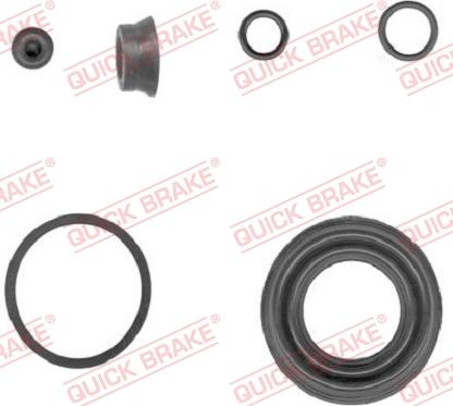 QUICK BRAKE 114-0073 - Ремкомплект, тормозной суппорт autospares.lv