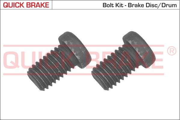 QUICK BRAKE 11668K - Комплект болтов, тормозной диск autospares.lv