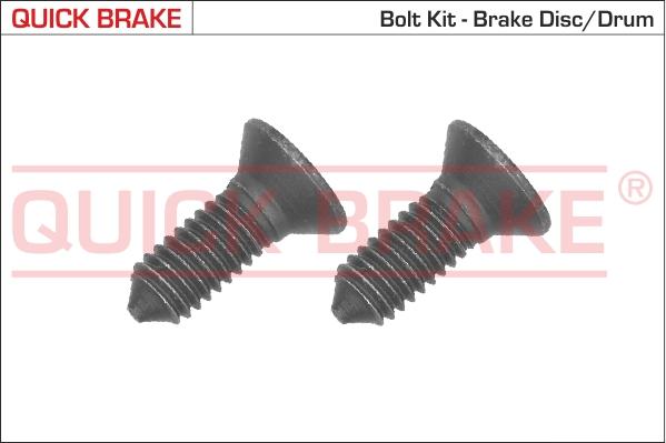 QUICK BRAKE 11667K - Комплект болтов, тормозной диск autospares.lv