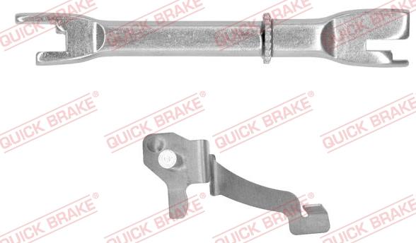 QUICK BRAKE 11053002-1L - Комплект регулятора, барабанный тормозной механизм autospares.lv