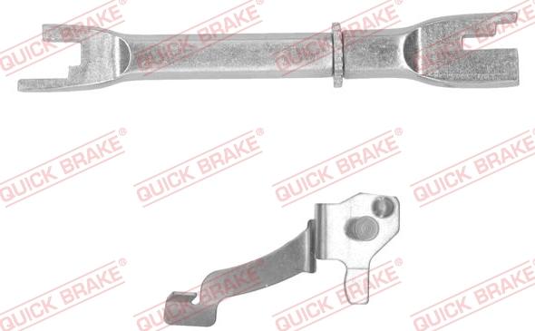 QUICK BRAKE 11053002-1R - Комплект регулятора, барабанный тормозной механизм autospares.lv