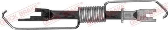 QUICK BRAKE 11153006R-1L - Комплект регулятора, барабанный тормозной механизм autospares.lv