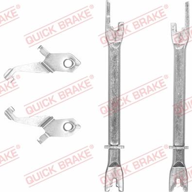 QUICK BRAKE 111 53 002 - Комплект регулятора, барабанный тормозной механизм autospares.lv