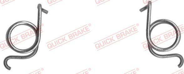 QUICK BRAKE 113-0506 - Ремкомплект, вал стояночный тормозной (тормозной суппорт) autospares.lv