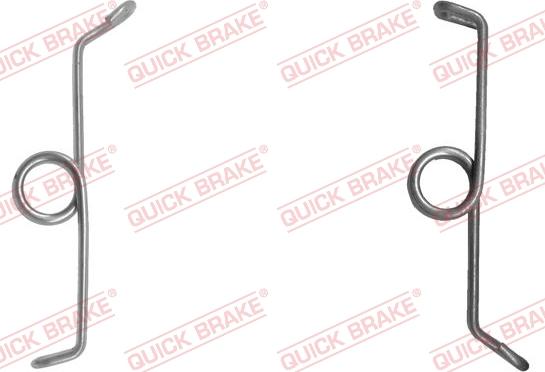 QUICK BRAKE 113-0510 - Ремкомплект, вал стояночный тормозной (тормозной суппорт) autospares.lv