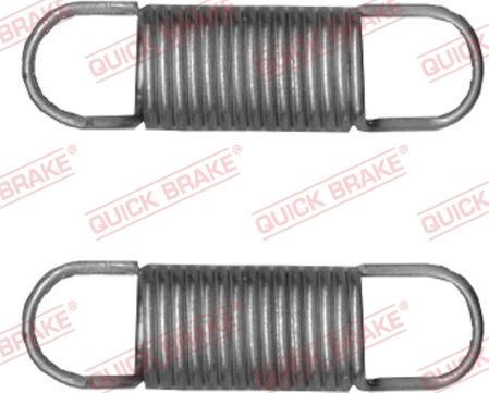 QUICK BRAKE 113-0523 - Ремкомплект, вал стояночный тормозной (тормозной суппорт) autospares.lv