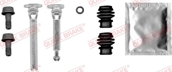 QUICK BRAKE 113-0009X - Комплект направляющей гильзы, тормозной поршень autospares.lv