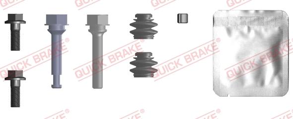 QUICK BRAKE 113-0038X - Комплект направляющей гильзы, тормозной поршень autospares.lv