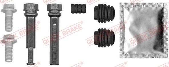 QUICK BRAKE 113-0022X - Комплект направляющей гильзы, тормозной поршень autospares.lv