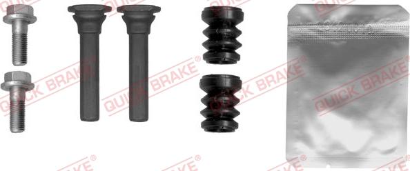 QUICK BRAKE 113-1456X - Комплект направляющей гильзы, тормозной поршень autospares.lv