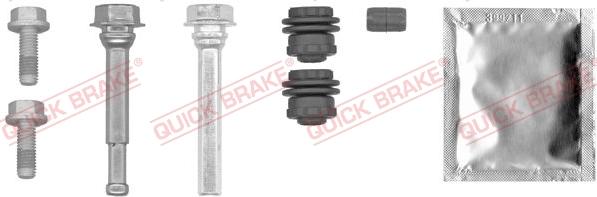 QUICK BRAKE 113-1458X - Комплект направляющей гильзы, тормозной поршень autospares.lv