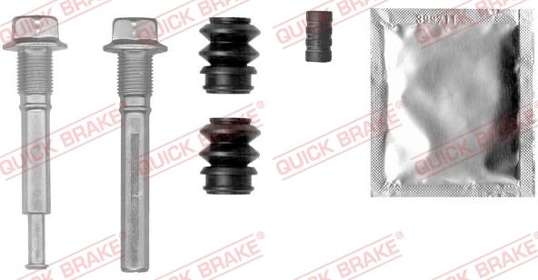 QUICK BRAKE 113-1461X - Комплект направляющей гильзы, тормозной поршень autospares.lv