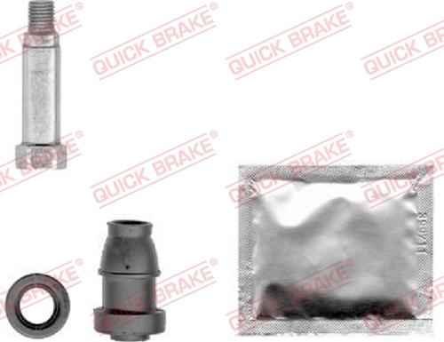 QUICK BRAKE 113-1417X - Комплект направляющей гильзы, тормозной поршень autospares.lv