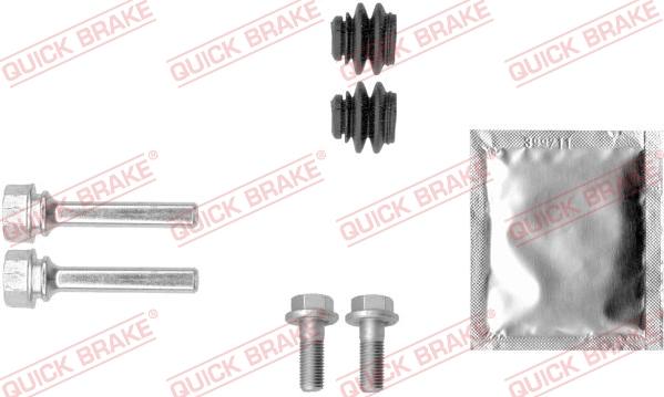 QUICK BRAKE 113-1437X - Комплект направляющей гильзы, тормозной поршень autospares.lv