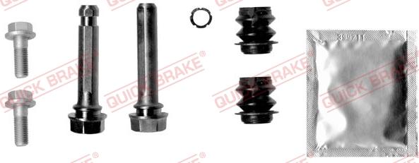 QUICK BRAKE 113-1341X - Комплект направляющей гильзы, тормозной поршень autospares.lv