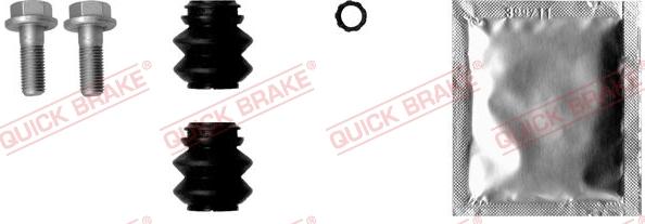 QUICK BRAKE 113-1357 - Комплект принадлежностей, тормозной суппорт autospares.lv