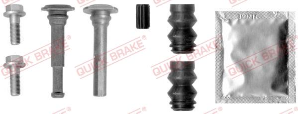 QUICK BRAKE 113-1384X - Комплект направляющей гильзы, тормозной поршень autospares.lv