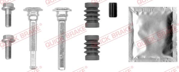 QUICK BRAKE 113-1385X - Комплект направляющей гильзы, тормозной поршень autospares.lv