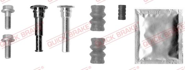 QUICK BRAKE 113-1387X - Комплект направляющей гильзы, тормозной поршень autospares.lv