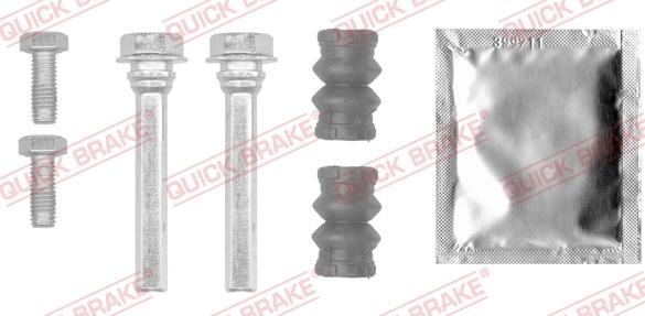 QUICK BRAKE 113-1339X - Комплект направляющей гильзы, тормозной поршень autospares.lv