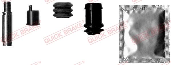 QUICK BRAKE 113-1335X - Комплект направляющей гильзы, тормозной поршень autospares.lv