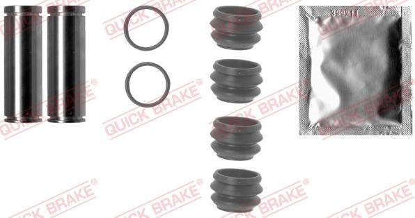 QUICK BRAKE 113-1330X - Комплект направляющей гильзы, тормозной поршень autospares.lv