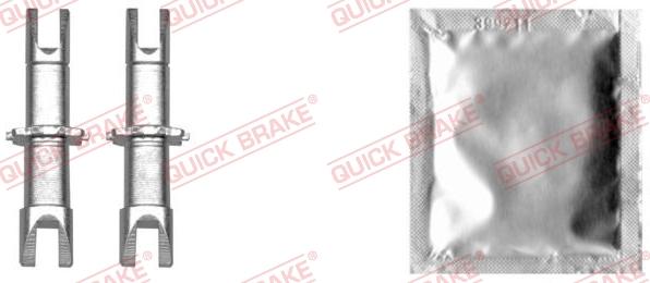 QUICK BRAKE 120 53 021 - Система тяг и рычагов, тормозная система autospares.lv