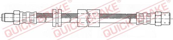 QUICK BRAKE 32.901 - Тормозной шланг autospares.lv