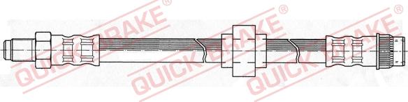 QUICK BRAKE 32.975 - Тормозной шланг autospares.lv