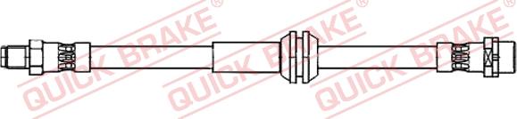 QUICK BRAKE 32.415 - Тормозной шланг autospares.lv