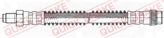 QUICK BRAKE 32.504 - Тормозной шланг autospares.lv