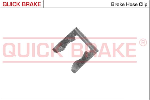 QUICK BRAKE 3207 - Кронштейн, тормозной шланг autospares.lv