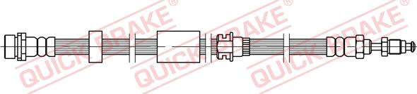 QUICK BRAKE 32.800 - Тормозной шланг autospares.lv