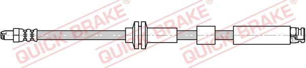 QUICK BRAKE 32.811 - Тормозной шланг autospares.lv