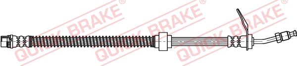 QUICK BRAKE 32.820 - Тормозной шланг autospares.lv